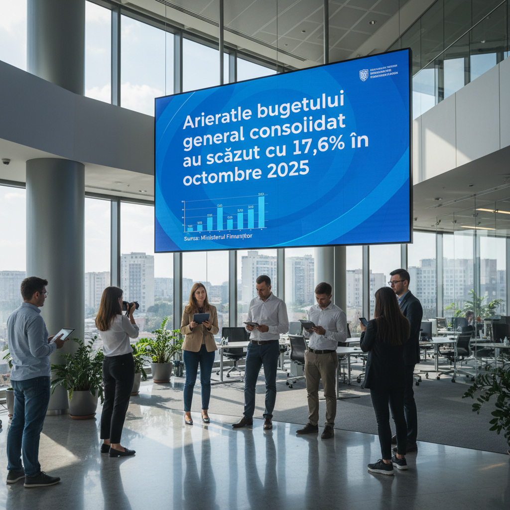 Arieratele bugetului general consolidat s-au redus cu 17,6% în octombrie 2025