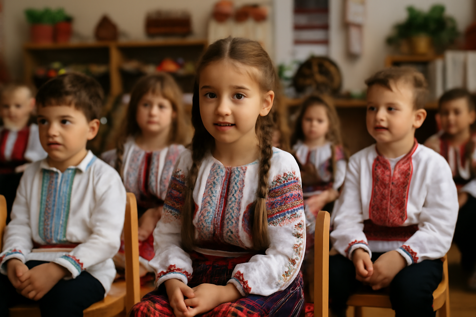 Copiii descoperă tradițiile românești