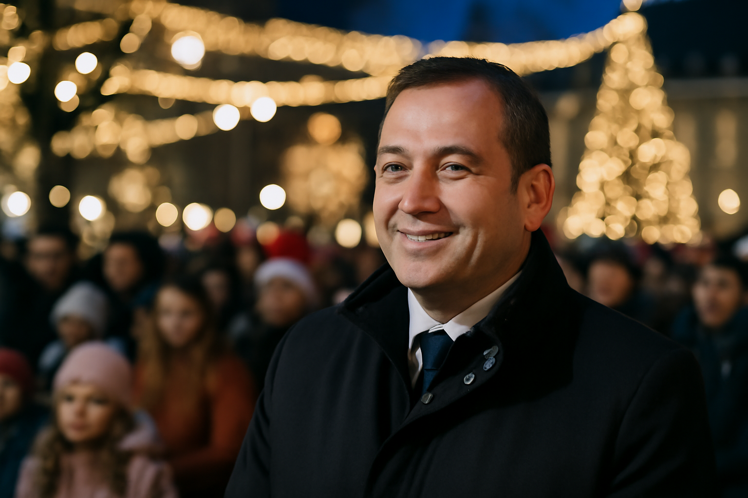 Cristi Misăilă anunță aprinderea luminilor de sărbători la Focșani în 2025