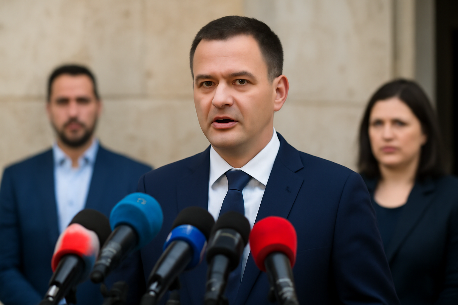 Cristi Misăilă susține conferință de presă pe 2 decembrie 2025