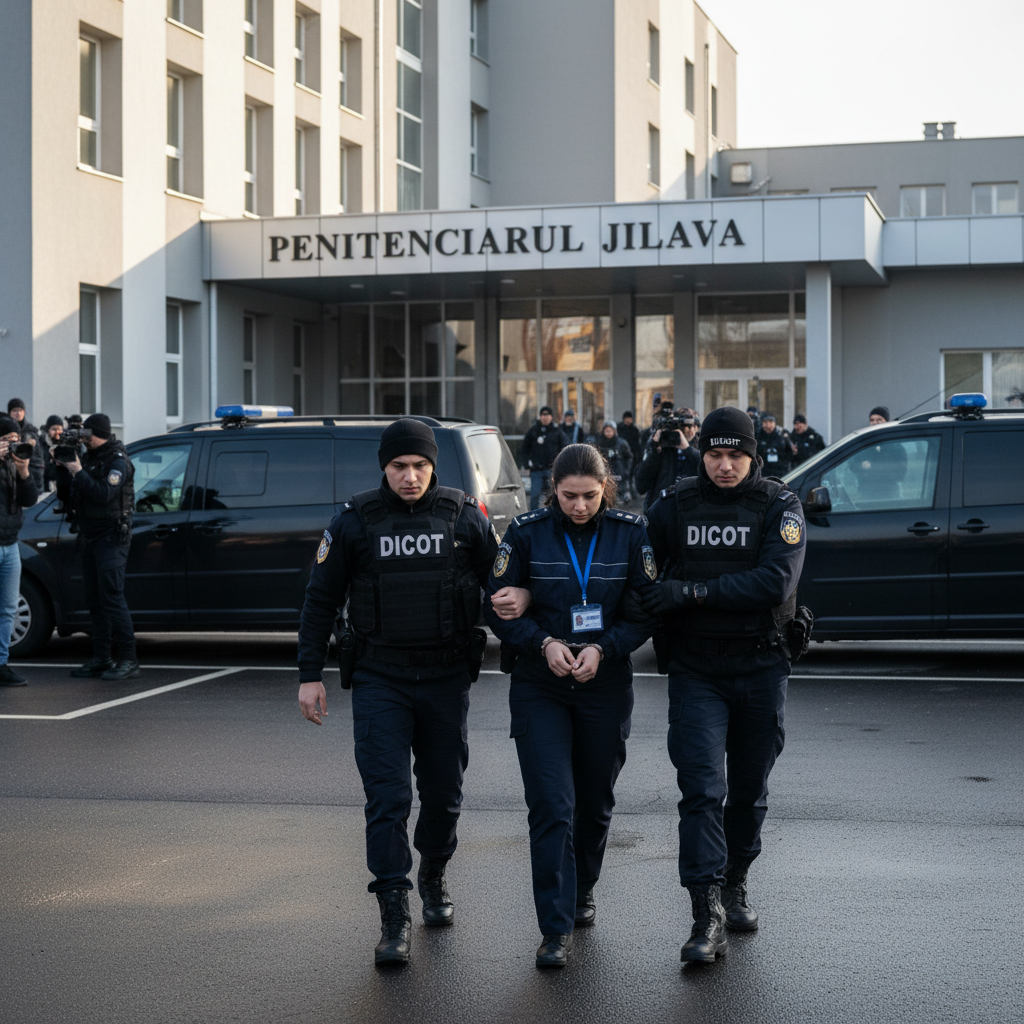 Doi polițiști de la Penitenciarul Jilava, arestați de DIICOT pentru trafic de droguri către deținuți