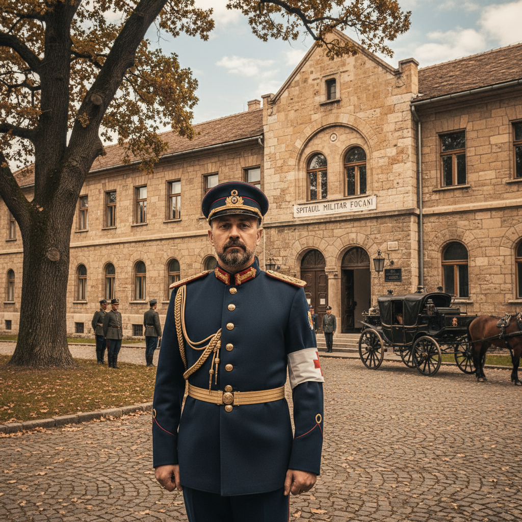 Dr. Marosin I. Nicolae, conducătorul Spitalului Militar Focșani în anii glorioși ai României din 1918