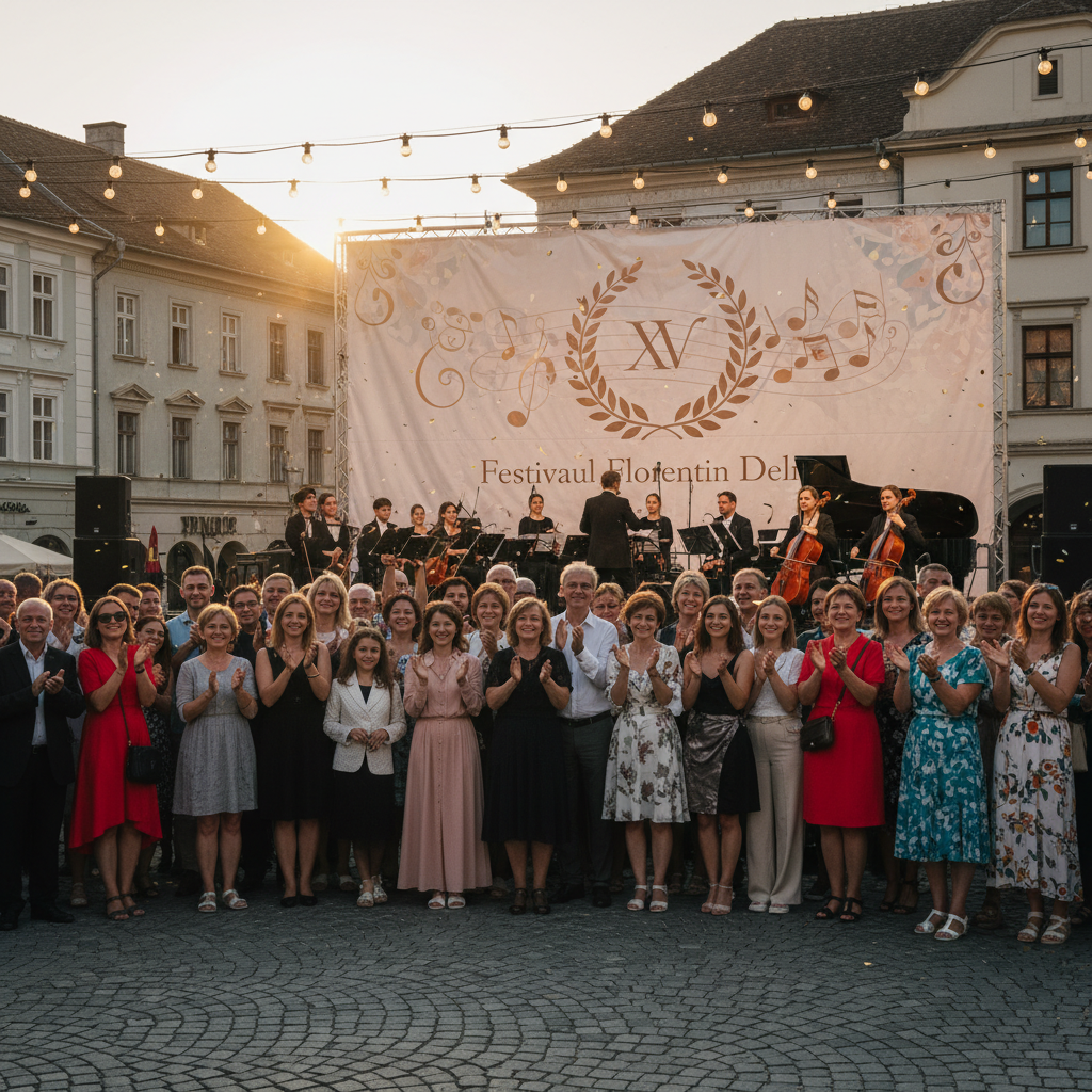 Ediție Jubiliară a Festivalului Florentin Delmar în Orașul Nostru!