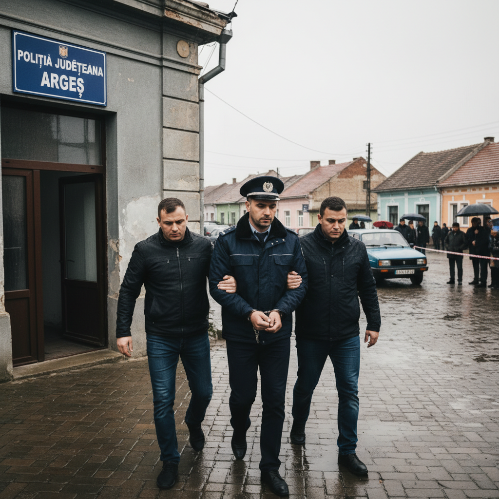 Polițist din Argeș reținut pentru proxenetism și trafic de persoane