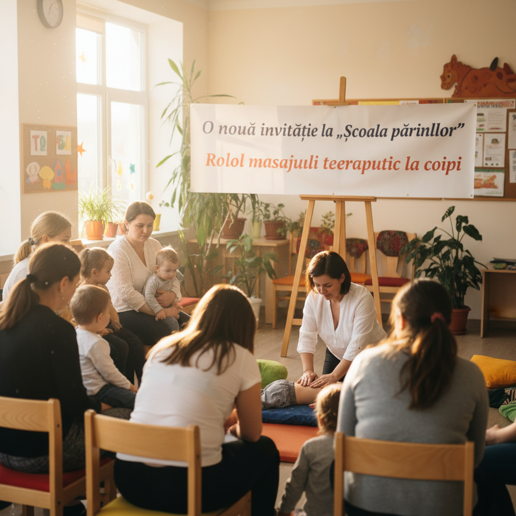 Rolul masajului terapeutic la copii