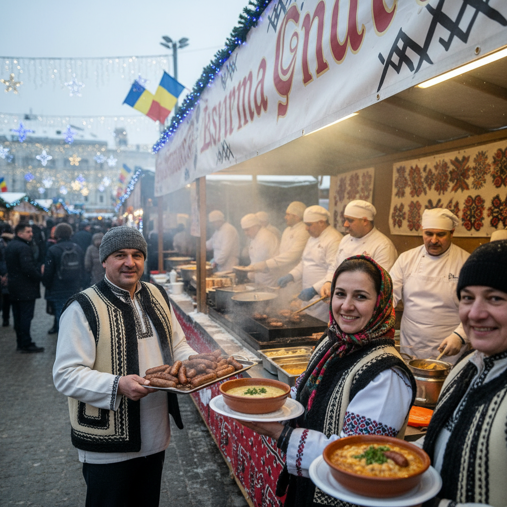 Românii au comandat cei mai mulți mici, ciorbă de burtă și iahnie de fasole de 1 Decembrie, conform platformei online