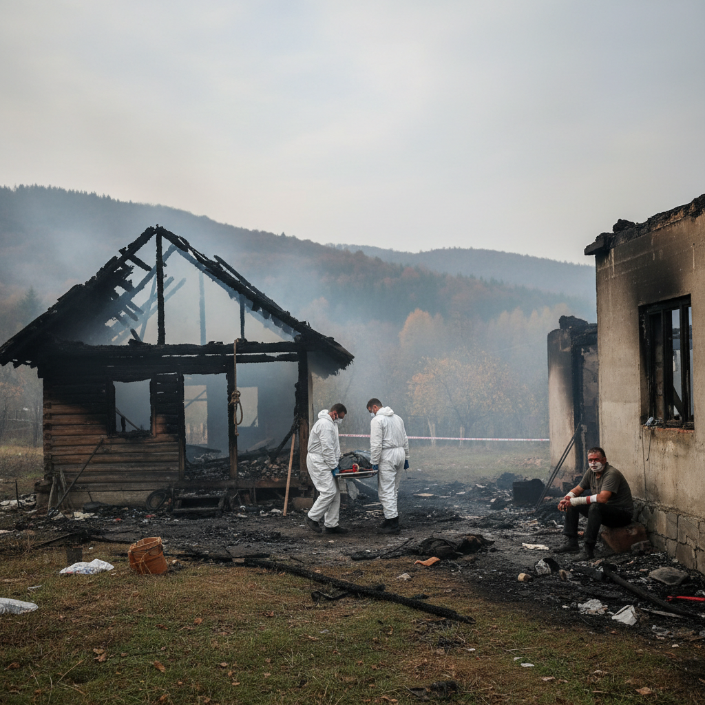Un bărbat găsit spânzurat și altul cu arsuri în două incendii separate
