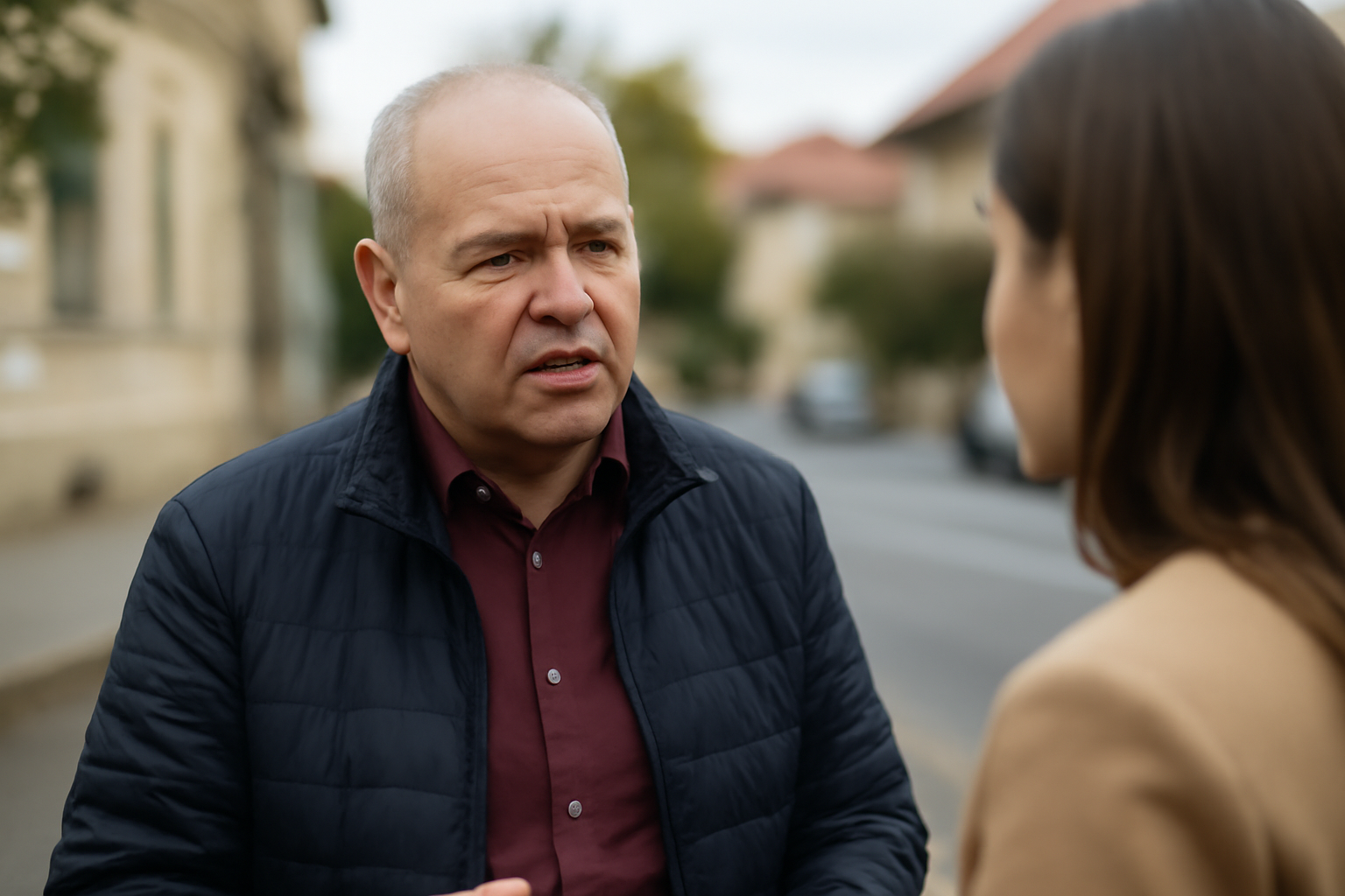 VIDEO! Grindă încearcă să convingă Primăria Focșani să nu-i majoreze impozitul, oferind ca donație un drum