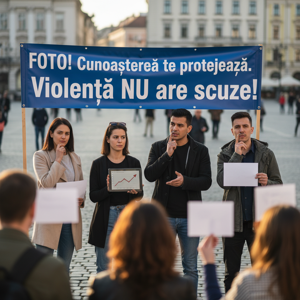Violența NU are scuze!